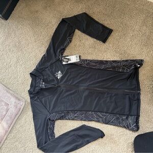 UPF 50 zip jacket Sun protection for swim / surf